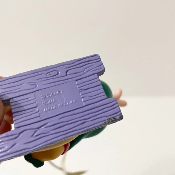 Disney Noma Winnie The Pooh And Piglet Christmas Tree Ornament Sleigh Sled - Picture 10 of 16